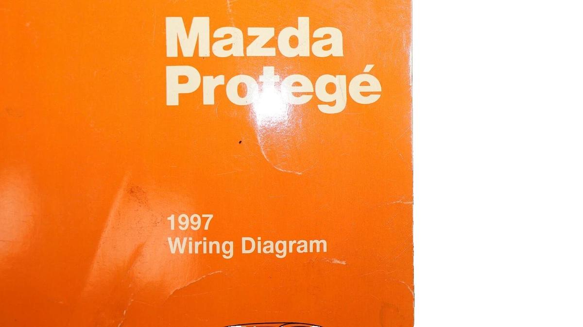 Used MAZDA Protege 1997 Wiring Diagram Manual