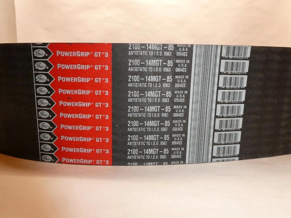 (NEW) GATES 2100-14MGT-85 USA PowerGrip GT3 Belt
