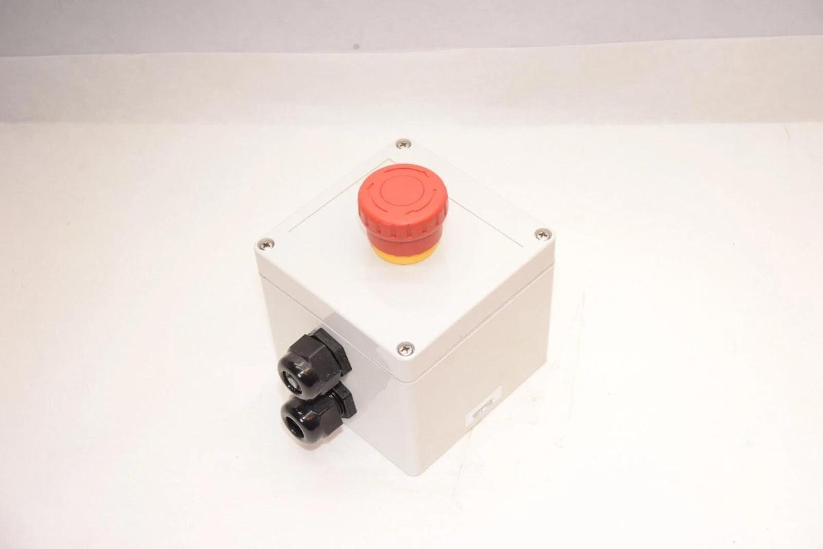 Used BUD INDUSTRIES 4X, 12, 13 CH-417 459800383261 Rev A Control Panel Enclosure