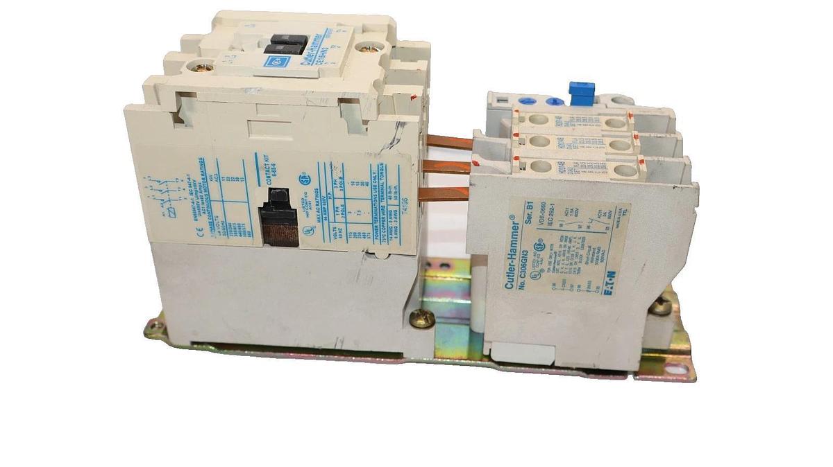 Cutler-Hammer Eaton Starter CE15HN3 C306GN3 660V 60A 60 Amp 120v Coil H2014B