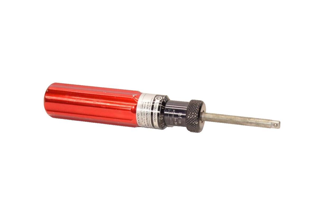 Used TORQUELEADER 10-50 IBF-IN Torque Screwdriver / Driver