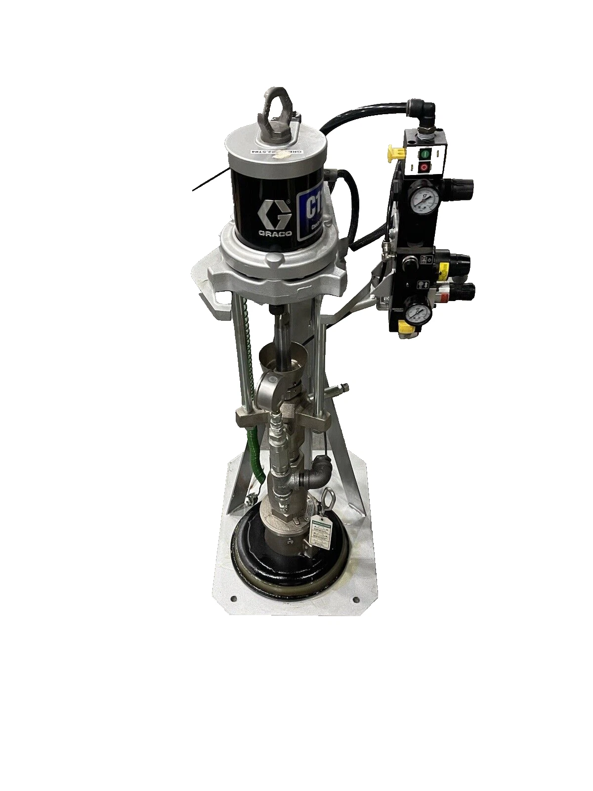 Used Graco Check-Mate C11 60cc, Grease Oil Dispensing Pump, M04LN0 P11LCS, Pump 11:1