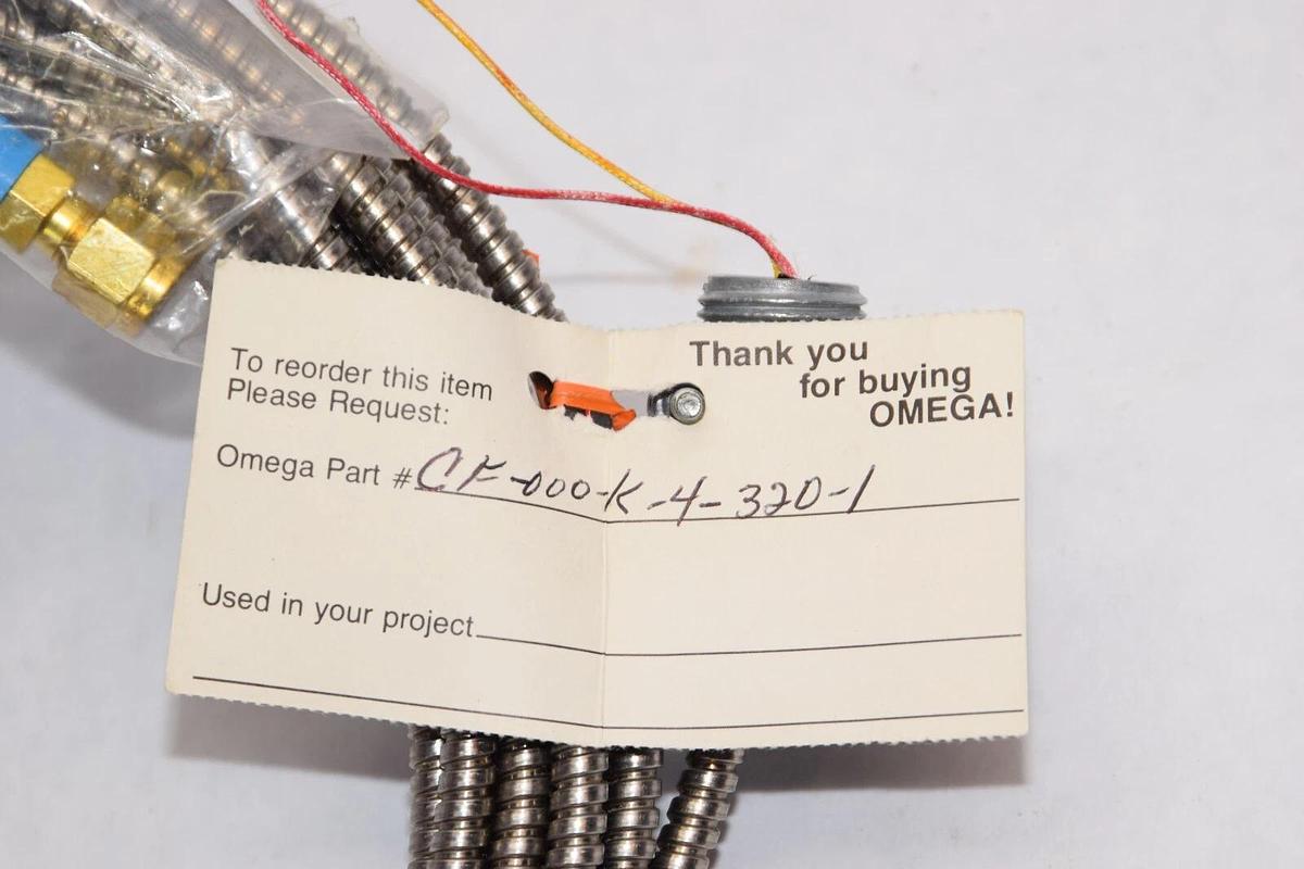 (NEW) OMEGA CF-000-K-4-320-1 Thermocouple