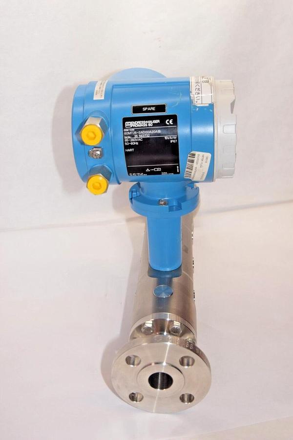 ENDRESS + HAUSER Promass M Mass Flowmeter Titanium 1" 60MT25-SAD00A20A1B (NEW)