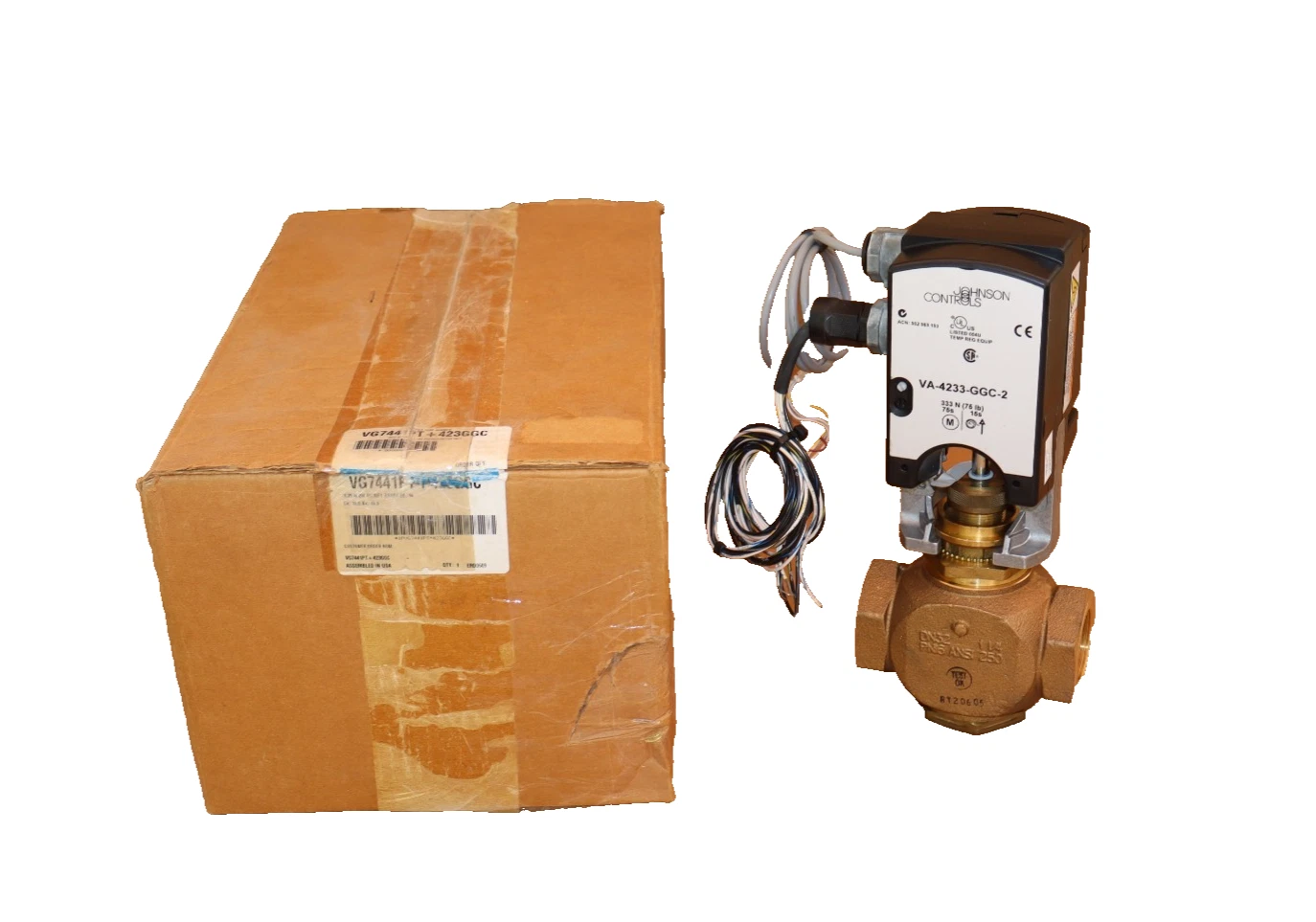 Johnson Controls Electric Valve Actuator VG7441PT+423GGC VA-4233-GGC-2 (NEW)