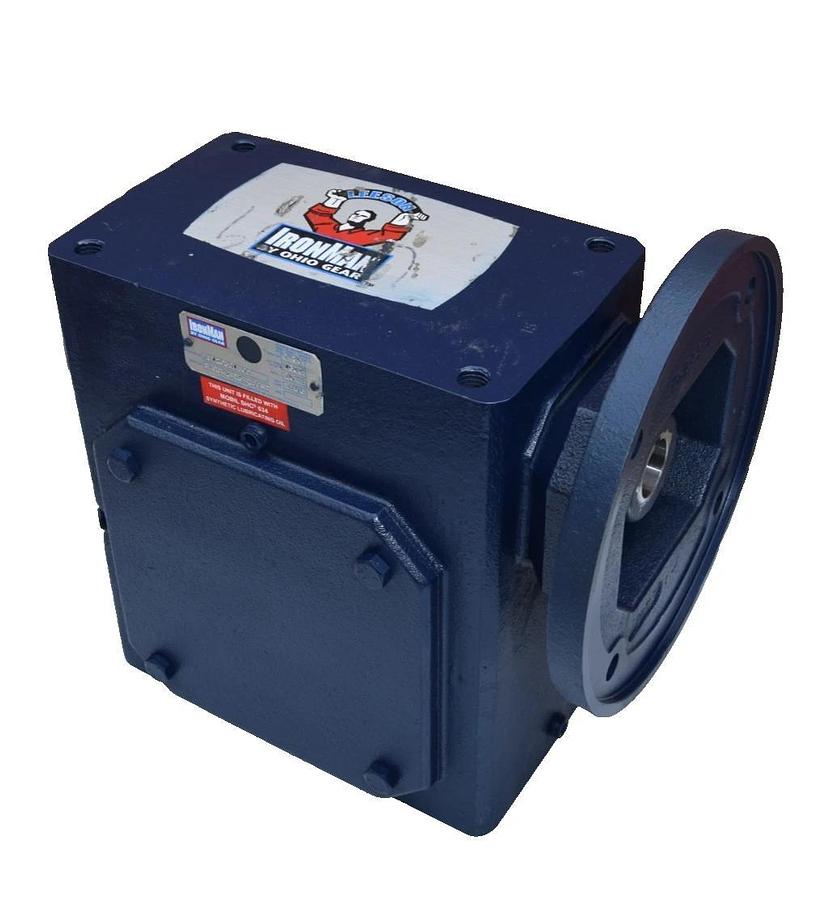 IronMan Ohio Gearbox Worm Speed Reducer W8420304.00 BMQ842-15-180-R 15:1 NOS