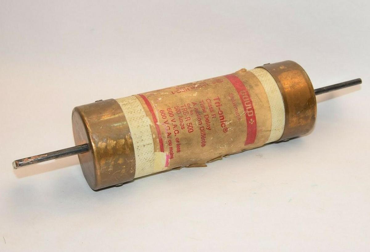 FERRAZ SHAWMUT TRS-R500 500A 500 A Amp 600V Tri-Onic Class R Time Delay Fuse NEW
