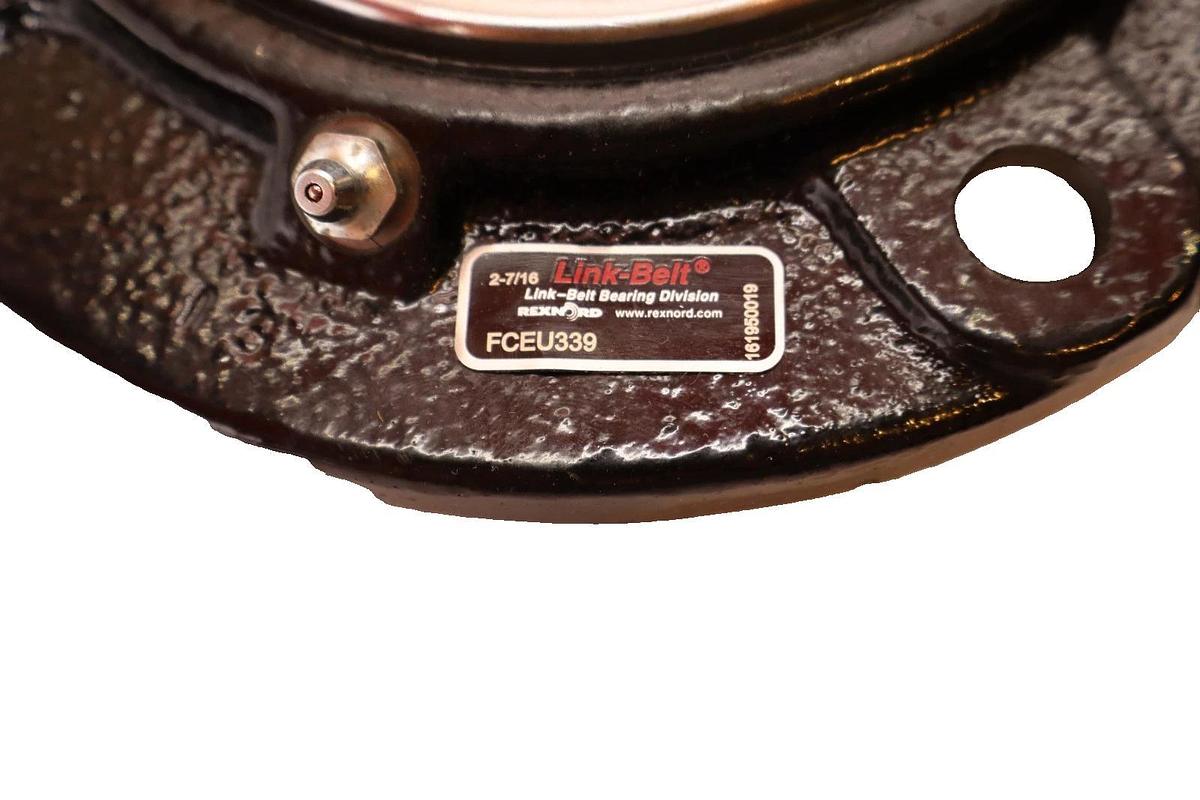 Rexnord Link-Belt Link Belt Linkbelt Flange Block Bearing FCEU339 2-7/16 (NOS)