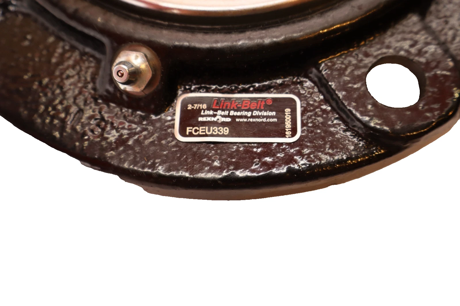Rexnord Link-Belt Link Belt Linkbelt Flange Block Bearing FCEU339 2-7/16 (NOS)