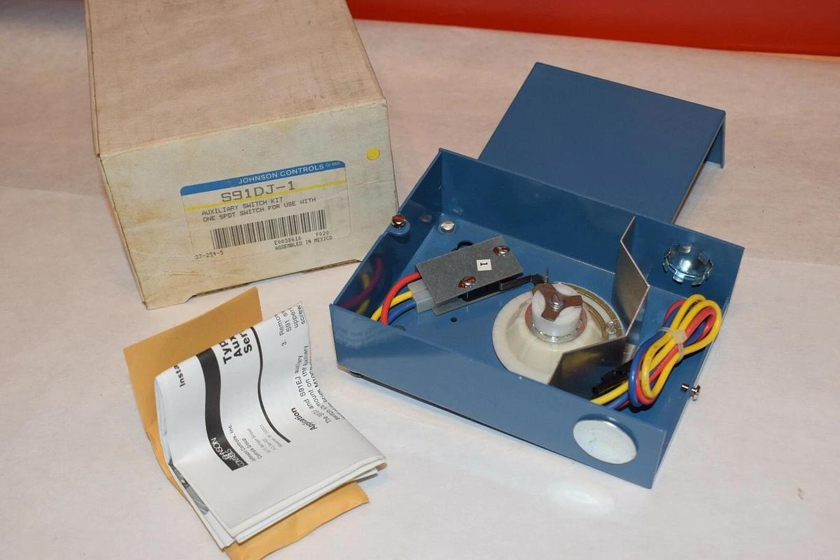 NEW JOHNSON CONTROLS S91DJ-1 S91DJ1 AUXILIARY SWITCH KIT