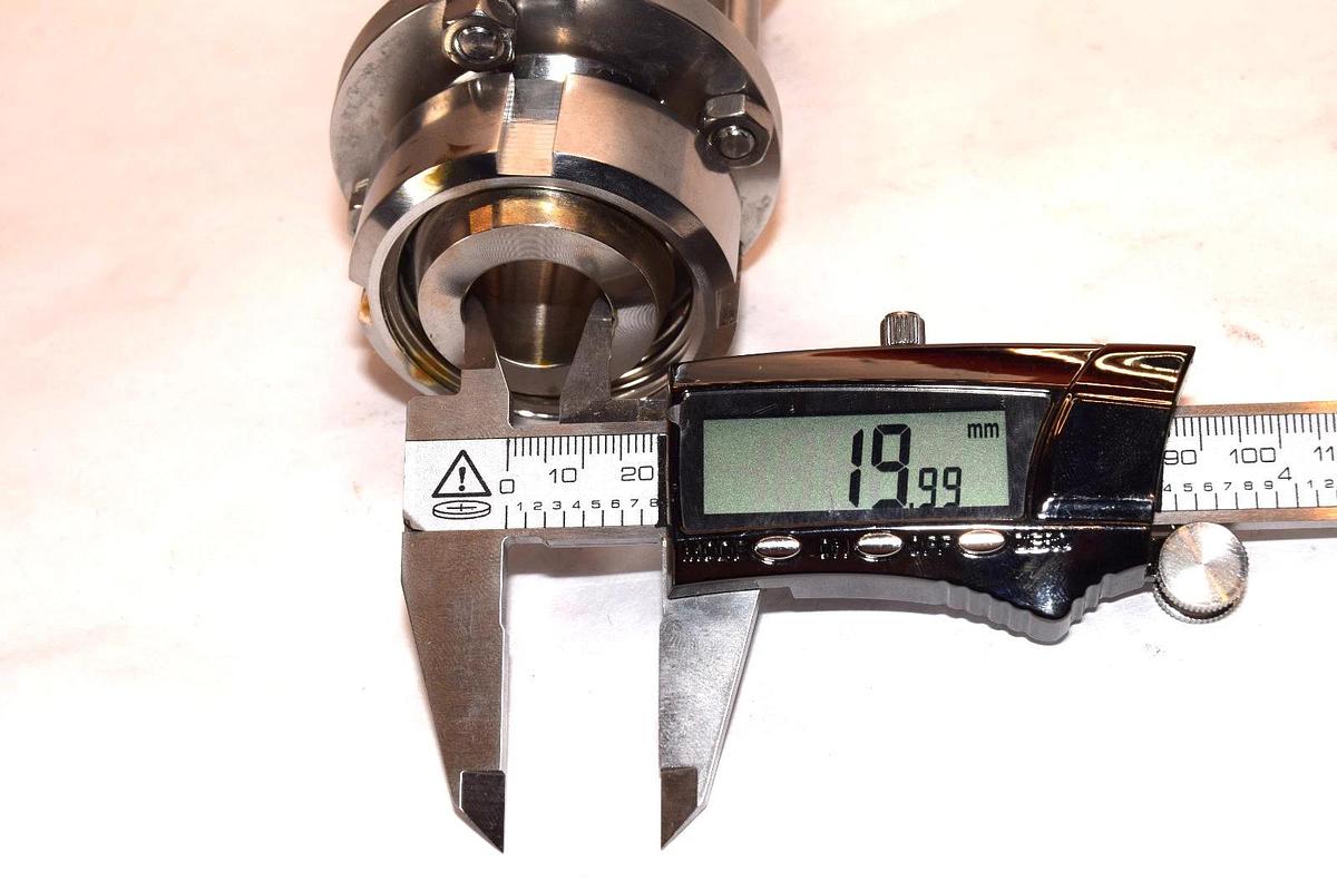 Sudmo 4404 DN20 , 4404DN20 Stainless Steel Sanitary Sight Glass (New)