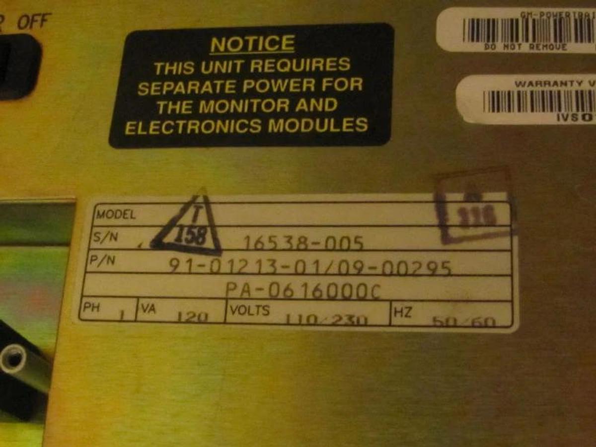 Used Gould Modicon Schneider Monitor PA-0616000C PA0616000C