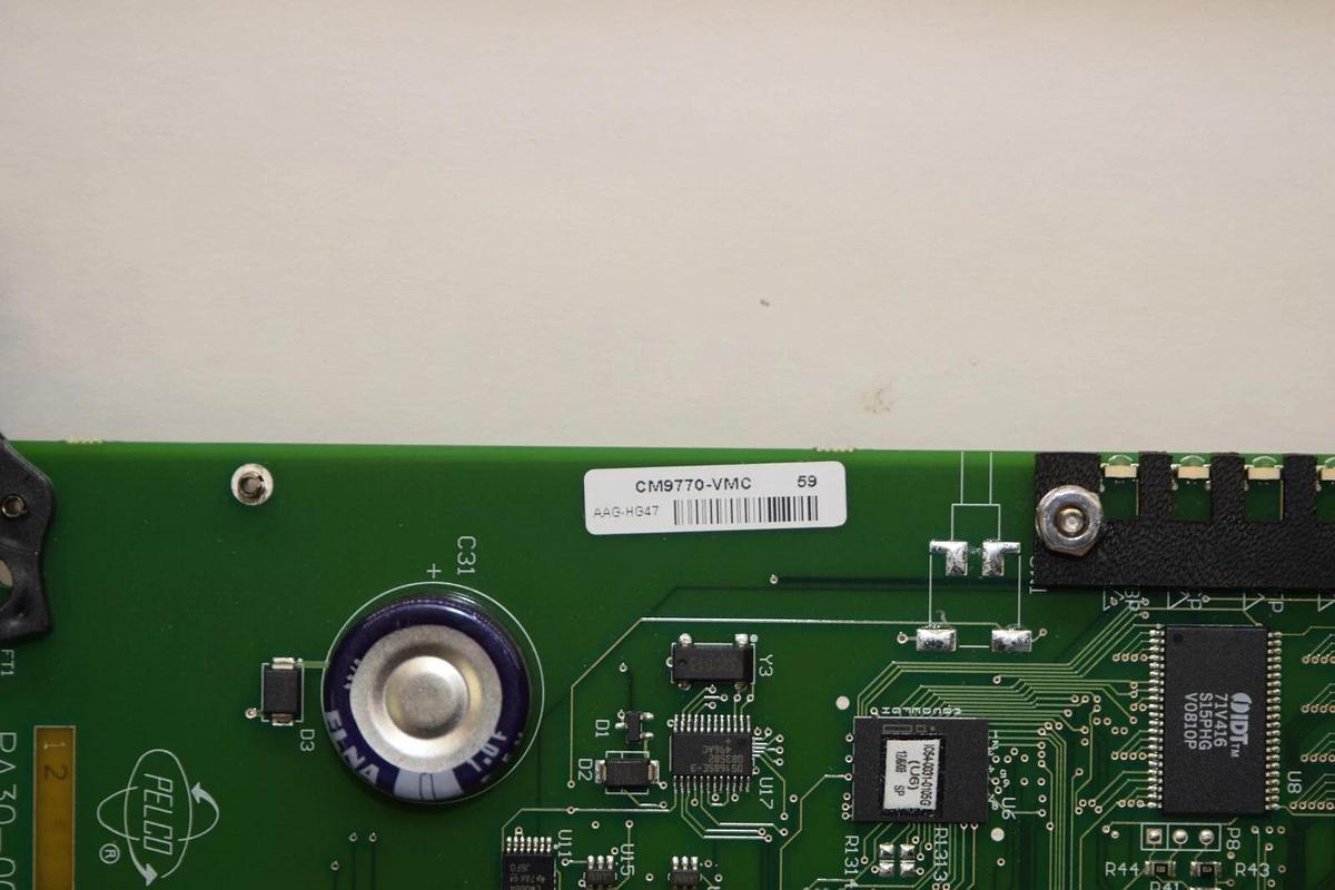 Pelco CM9770-VMC A1 Video Monitoring Output Card PA30-0083-00-B1 G (NEW)