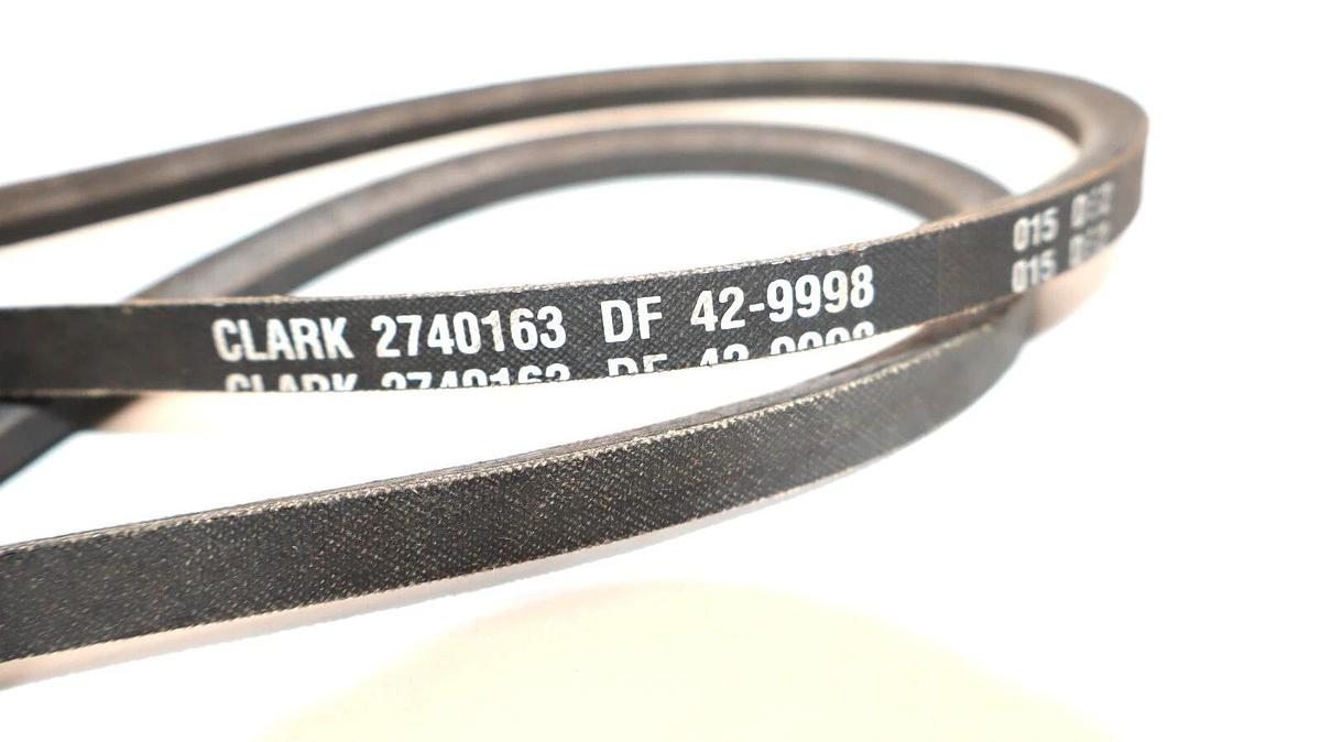 (NEW) CLARK 2740163 , DF 42-9998  Fan V-Belt OEM USA