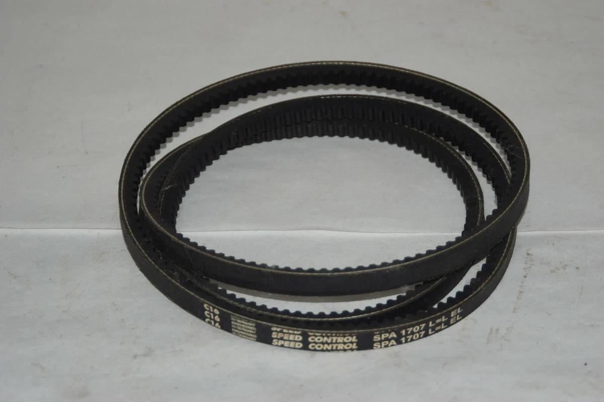 (New) Speed Control SPA1707 L=L EL C16 Cogged V-Belt SPA-1707 V Belt SPA 1707