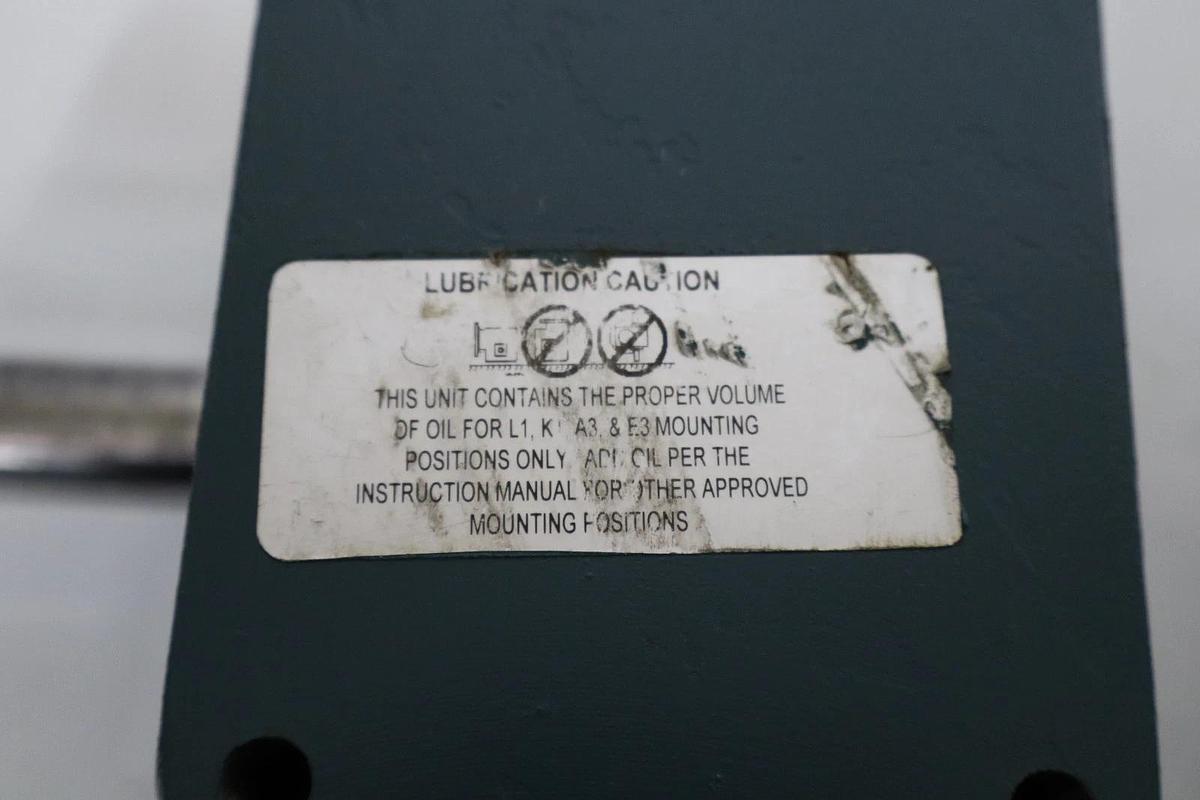 Refurbished Dodge Tigear Gear Box Speed Reducer Q202Y020N056L1 1.11Hp 1750rpm 1" Shaft