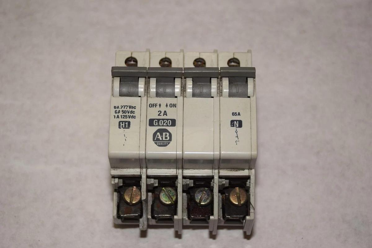 ALLEN BRADLEY 1492-CB2 1492CB2 2A 4POLE CIRCUIT BREAKER NEW