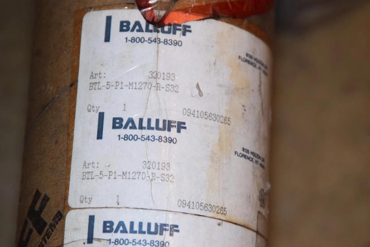 (NEW) BALLUFF BTL-5-P1-M1270-R-S32 Micropulse Linear Transducer