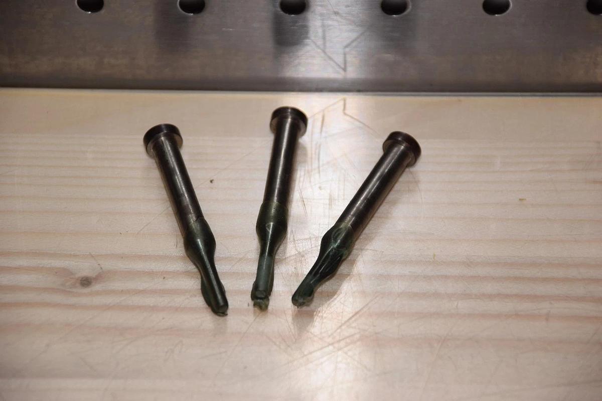 (LOT OF 3) DAYTON KPX 25 B225 .0930 BALL LOCK PUNCH NEW