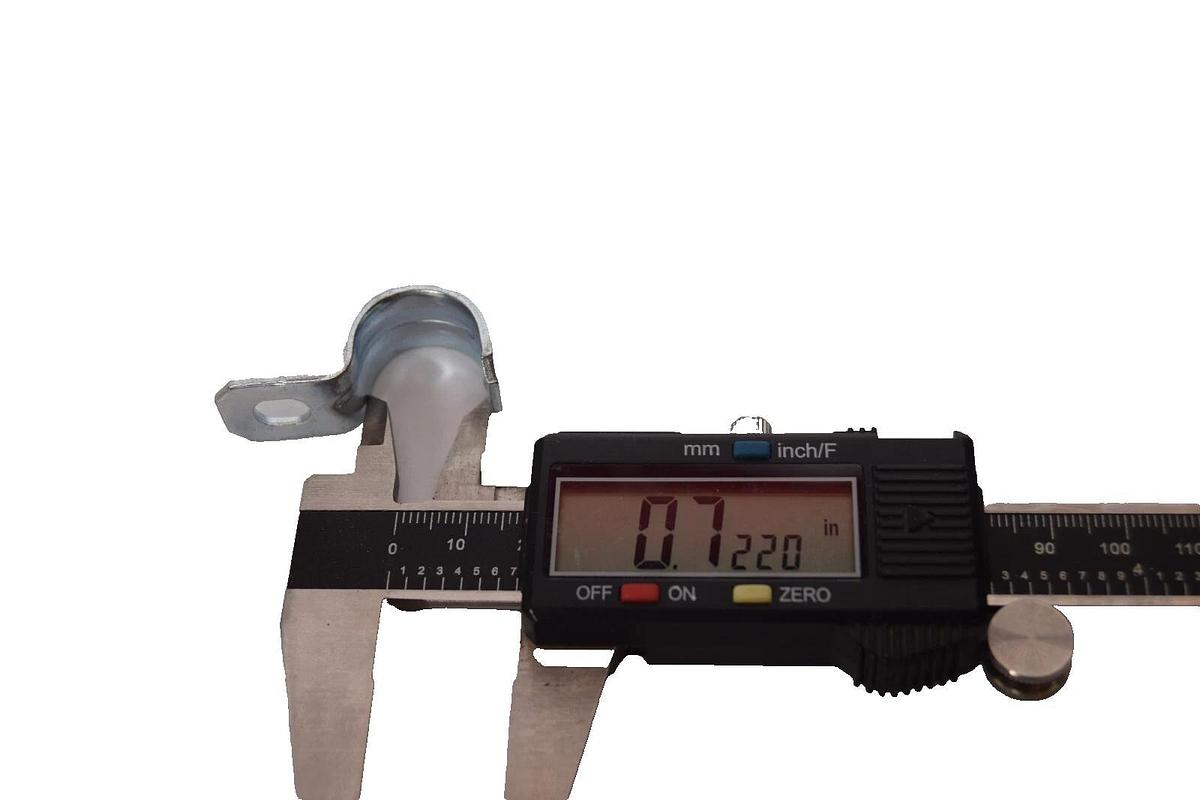 (Lot of 100) Assorted Brands HALEX  1/2" EMT  1 Hole Conduit Pipe Strap  NEW