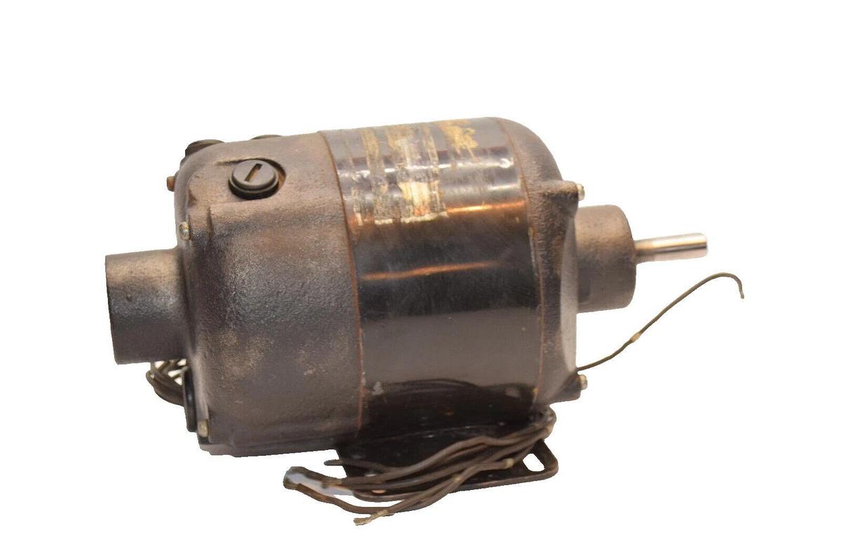 Used GENERAL ELECTRIC 5MJ35CB1C 55V 60Hz 0.50" Shaft Electric Motor