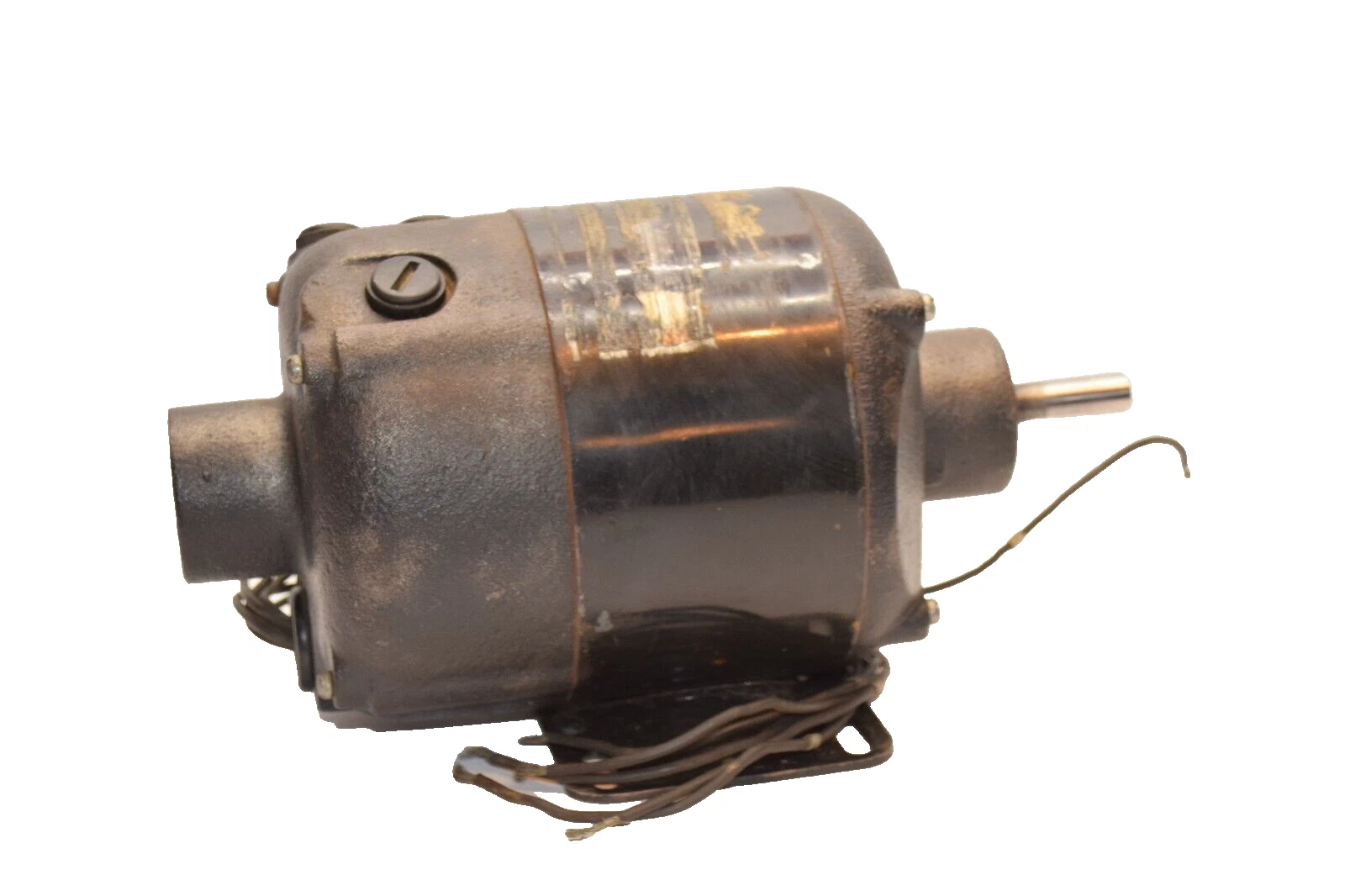 Used GENERAL ELECTRIC GE 5MJ35CB1C Motor 55V 60Hz 0.50" Shaft