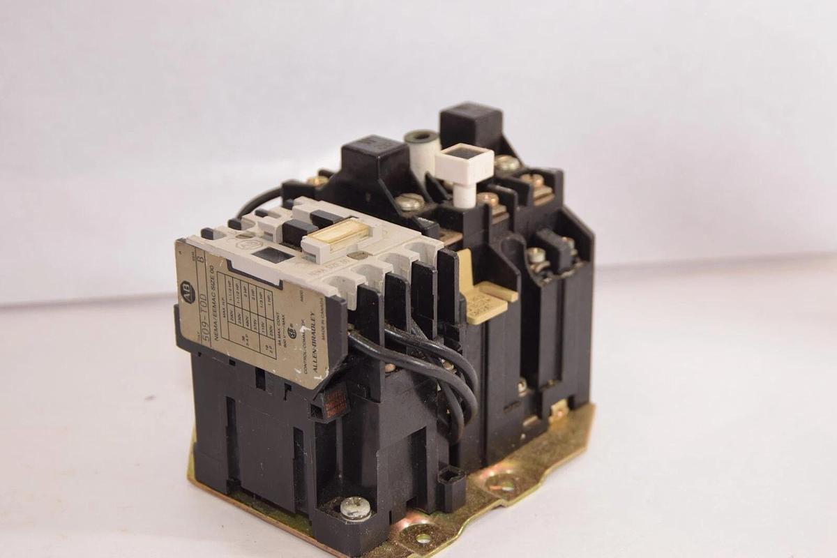 Used ALLEN BRADLEY 509-T0D Series B Nema Size 00 Non-Reversing Starting Relay