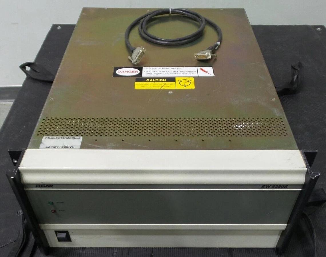 Used Elgar SW5250S-1-0-0 Power Supply AC 0-312V Slave Unit for SW5250 SW5250 S 1 0 0