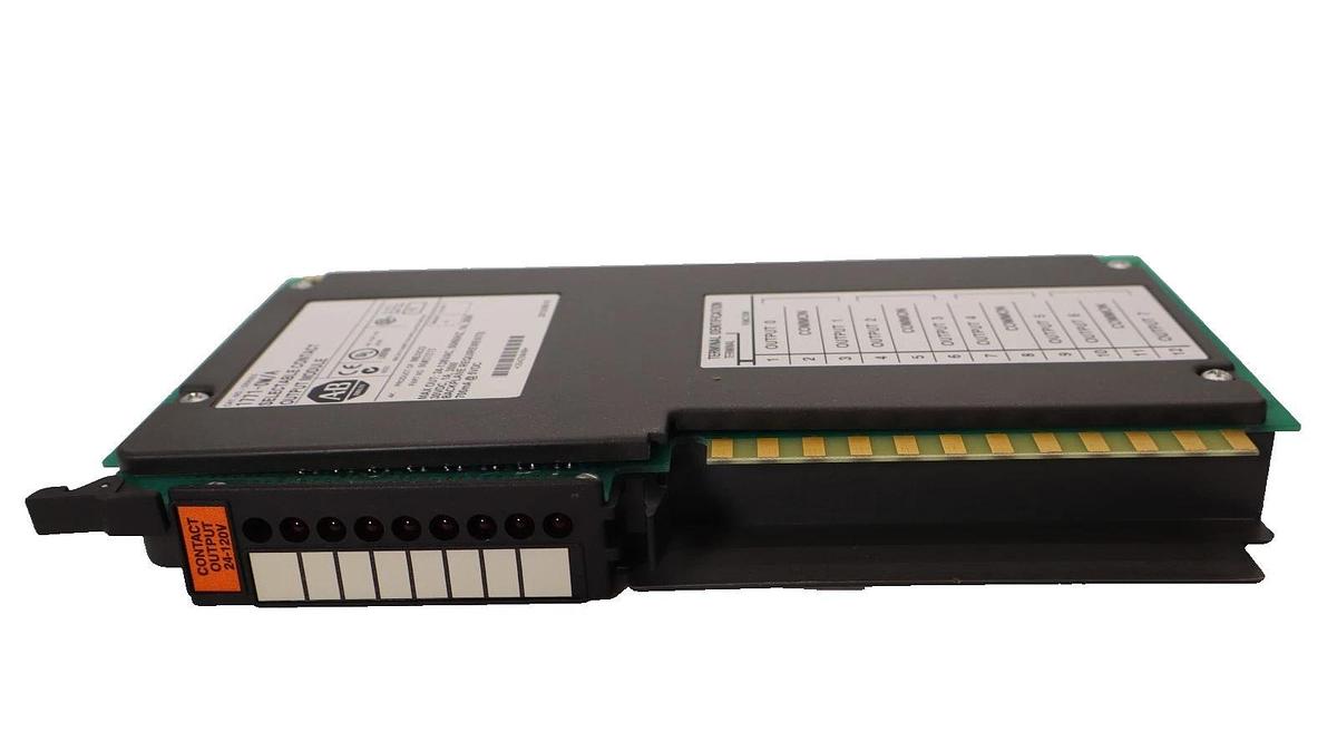 Used Allen Bradley 1771-0W/A 24-120V Series A Selectable Contact Output Module