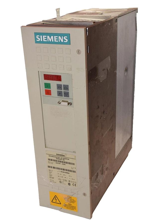 Used SIEMENS DC Inverter Simovert MC 6SE7021-8TB51 w/6SE7021-8TB51 380/480v *read*