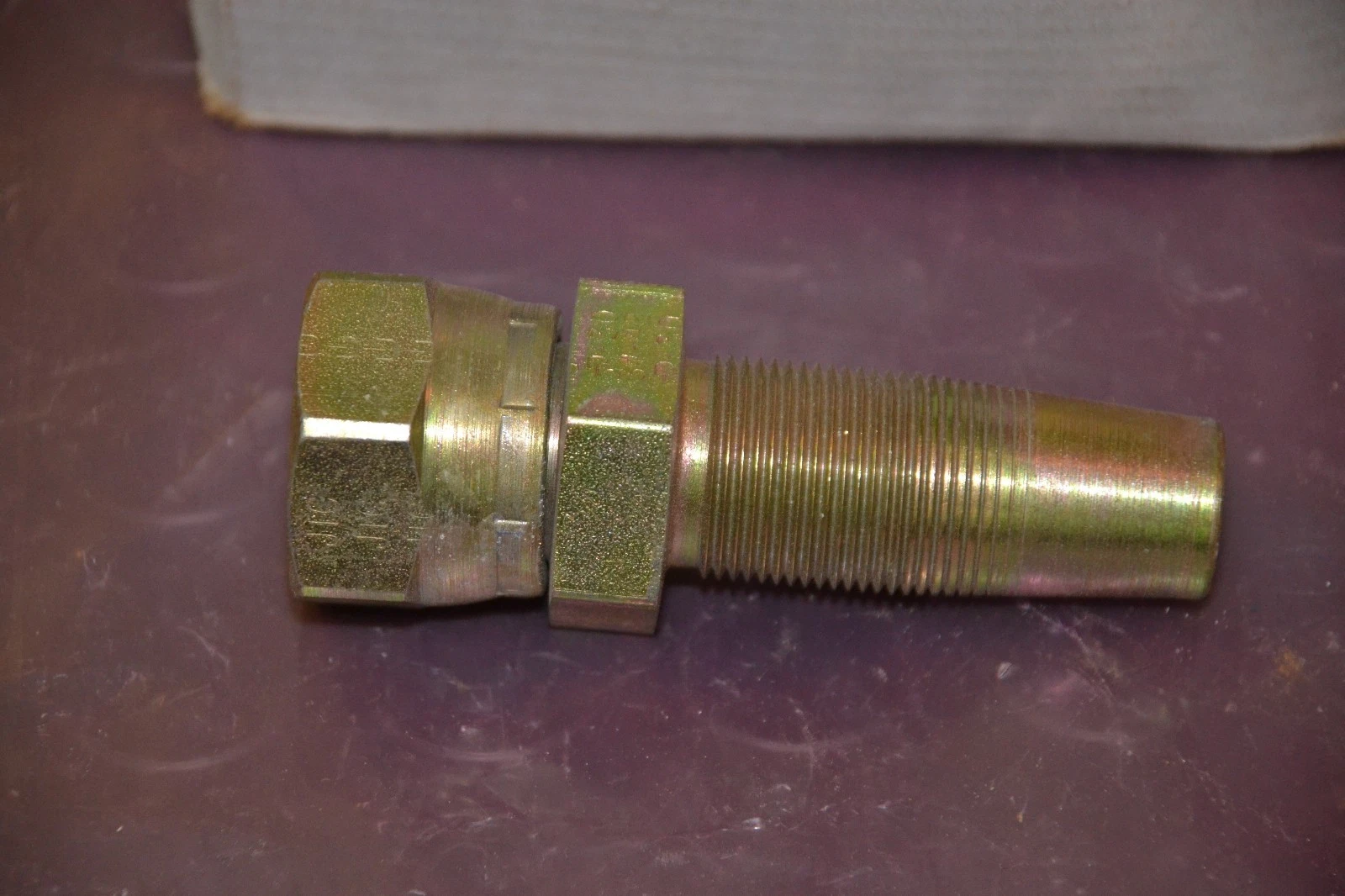 Parker Swivel Hose Fitting 0630-12-12 06301212 2.070, 3/4 in. x #12 Tu