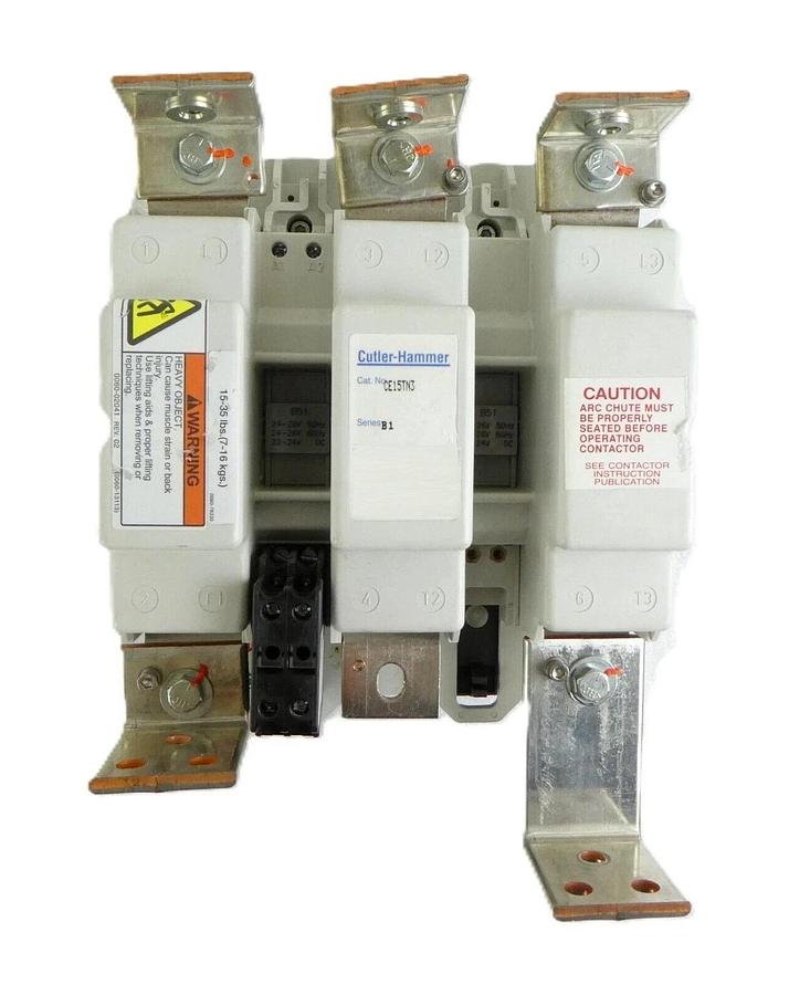 Cutler-Hammer CE15TN3 Series B1 Contactor 600V 24V coil 420A 420, 10-7050-3, New