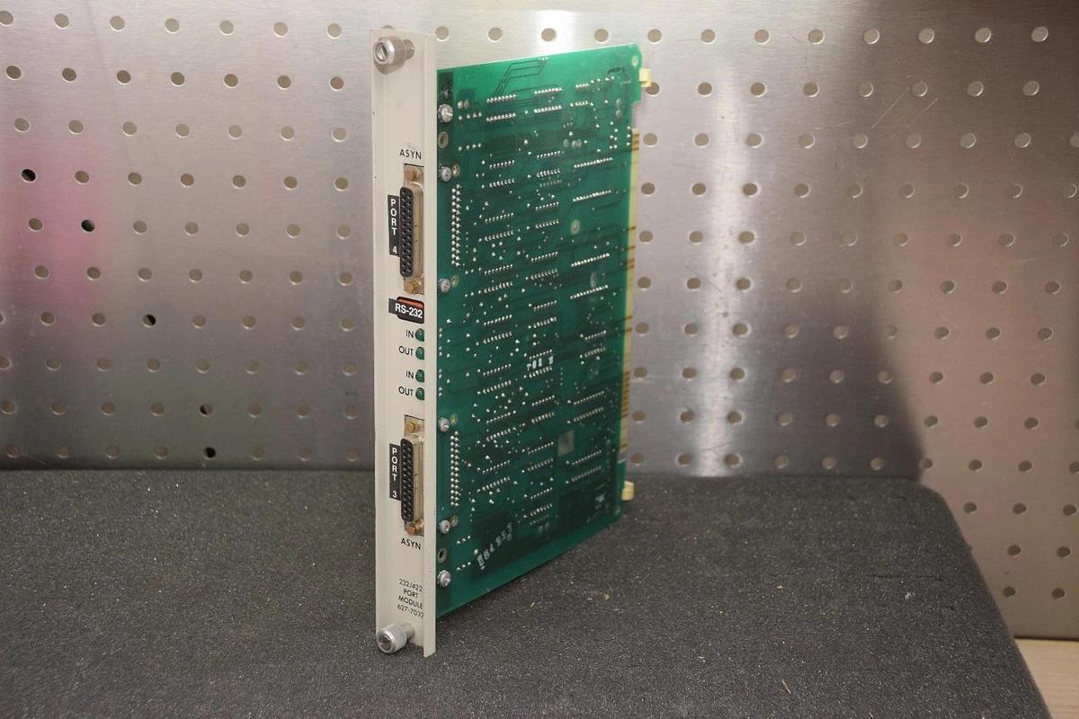 Used HONEYWELL  232/422 PORT MODULE PLC 627-7032 6277032 RS-232
