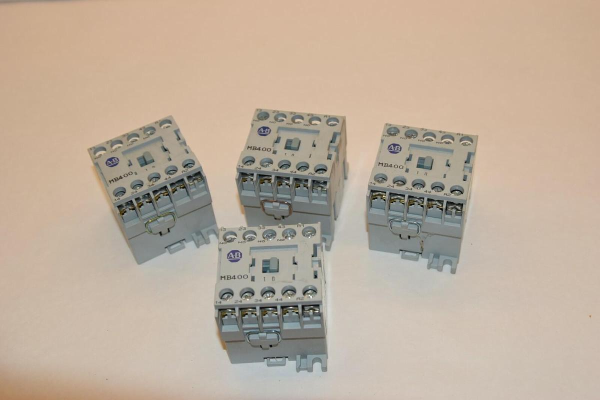 Used (Lot Of 4) ALLEN BRADLEY 700-MB400 Series A 10A 300V Relay