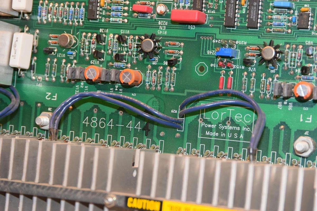 Used LORTEC POWER SYSTEMS 4864-444 4864444 Circuit Board