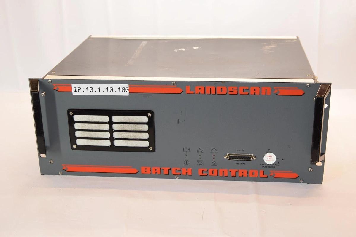 Used LANDSCAN Batch Control LSC-B110-P Control Processor