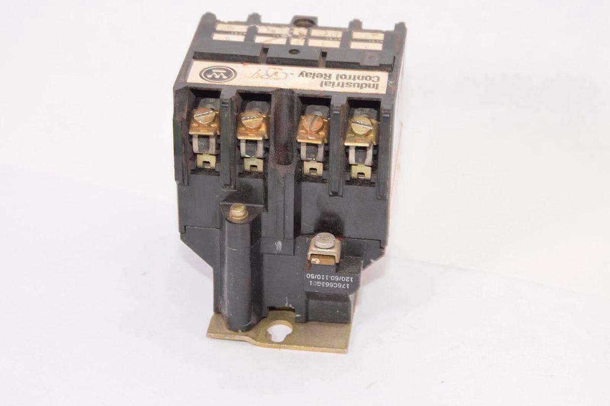 Used WESTINGHOUSE 766A023G01 10A Amp Industrial Control Relay