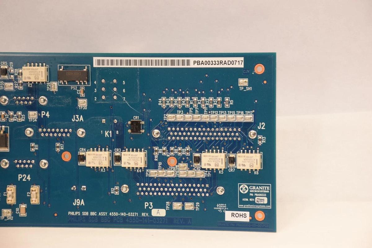 Used PHILIPS SDB BBC 4550-140-03271 Rev A Brilliance 16 CT CT Scanner Part Board