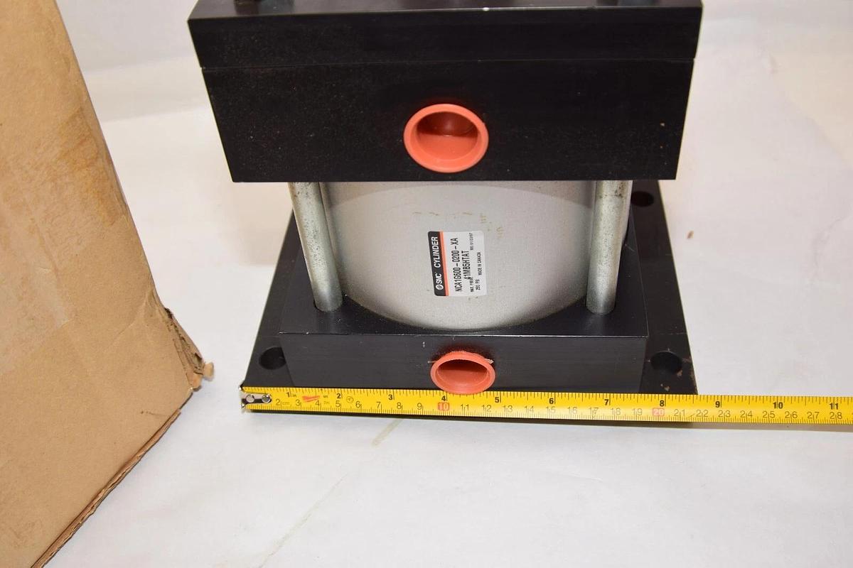 (NEW) SMC NCA1G600-0200-XA , NCA1G600-0200-XA41MB5HTAT 250psi Cylinder