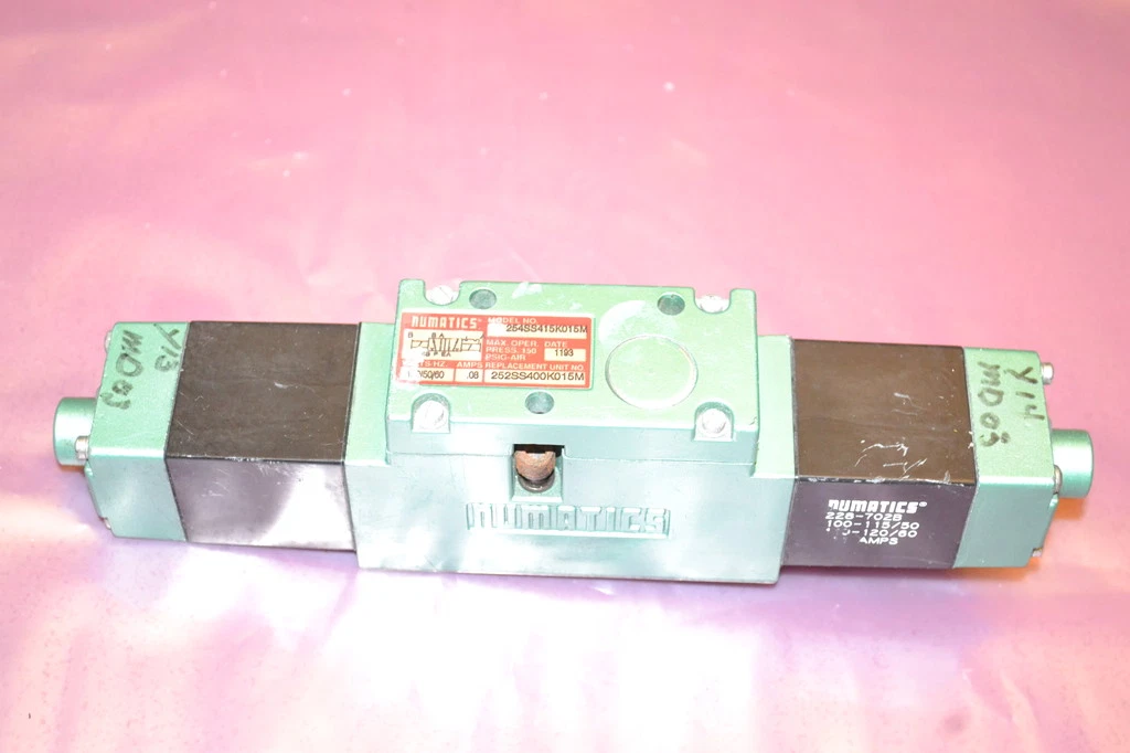 Used NUMATICS VALVE 254SS415K015M 252SS400K015M