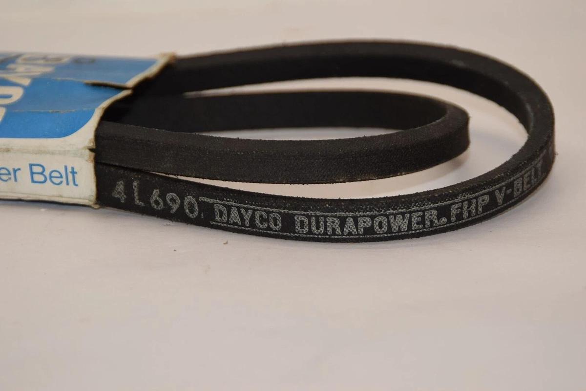 DAYCO Durapower Belt V-Belt 4L690 69" x 1/2" Made in USA  (NEW)