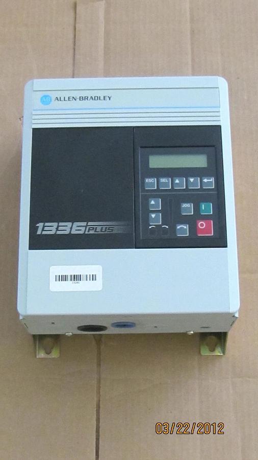 Used Allen Bradley 1336 Plus 1336S-BRF10-AA-EN-HA2-L6 Ser D 1336S-BRF10