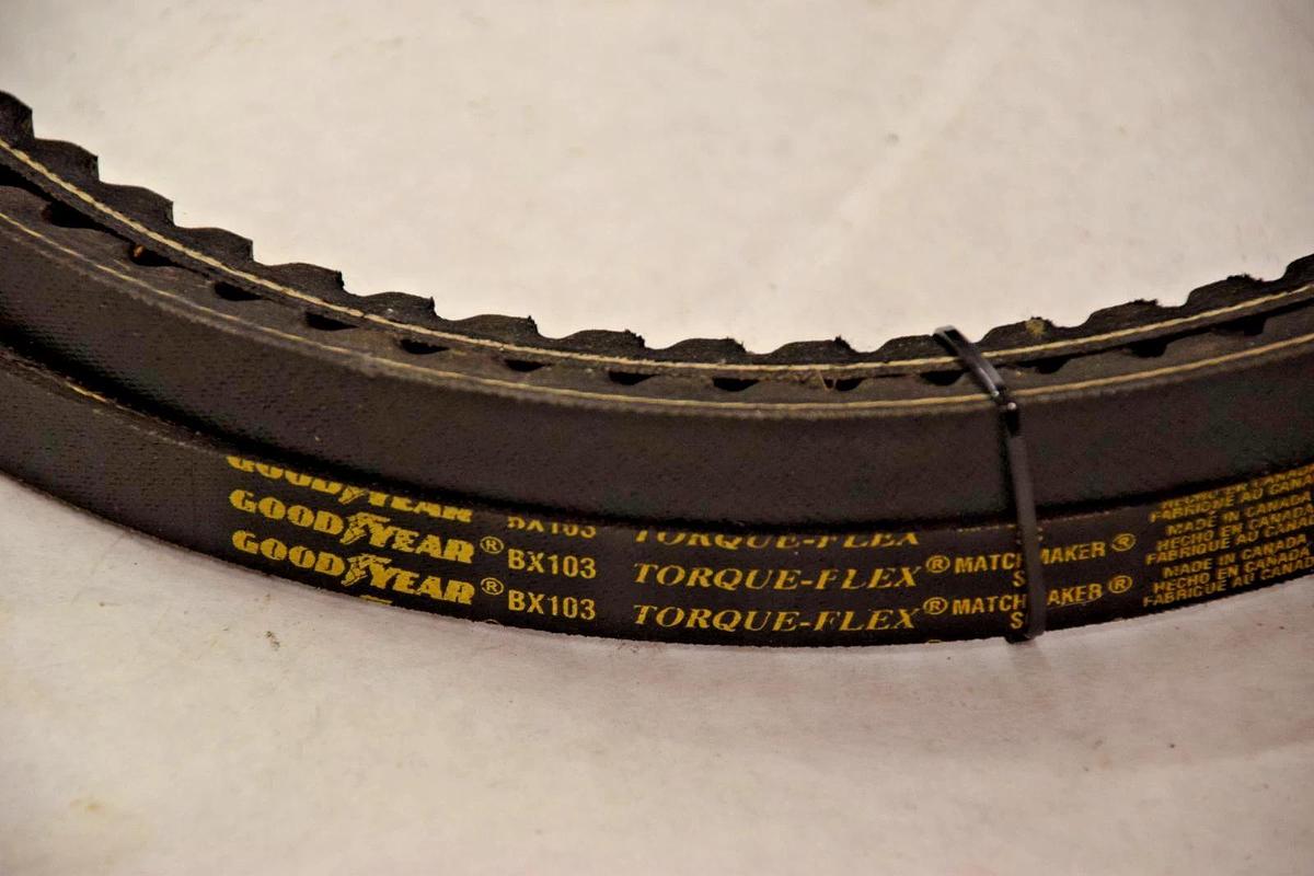 GOODYEAR COGGED V-BELT Belt BX103 BX-103 TORQUE-FLEX  NEW