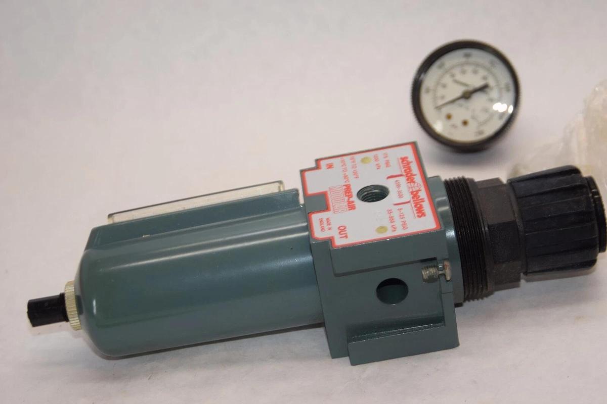 (NEW) SCHRADER BELLOWS 4599-3600 5-125psig 15-120F Prep-Air Modular Lubricator
