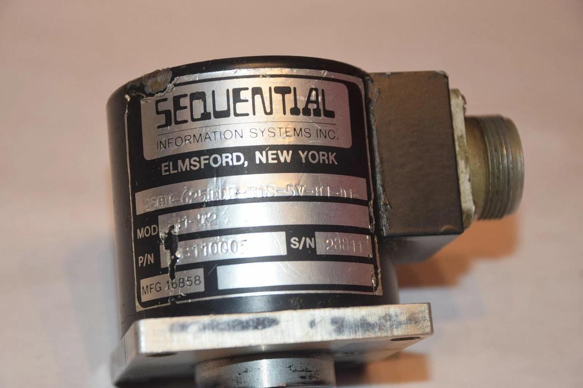 Used Sequential Encoder 25GN-625IDZ-E1S-5v-H1-D1-B1-T2 PS110005