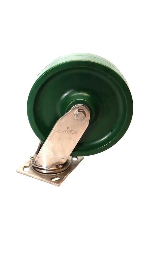 ALBION 8" 05 Swl 8x2 XL 05X108251S Stainless Steel Swivel Caster 8"x2" (NEW)