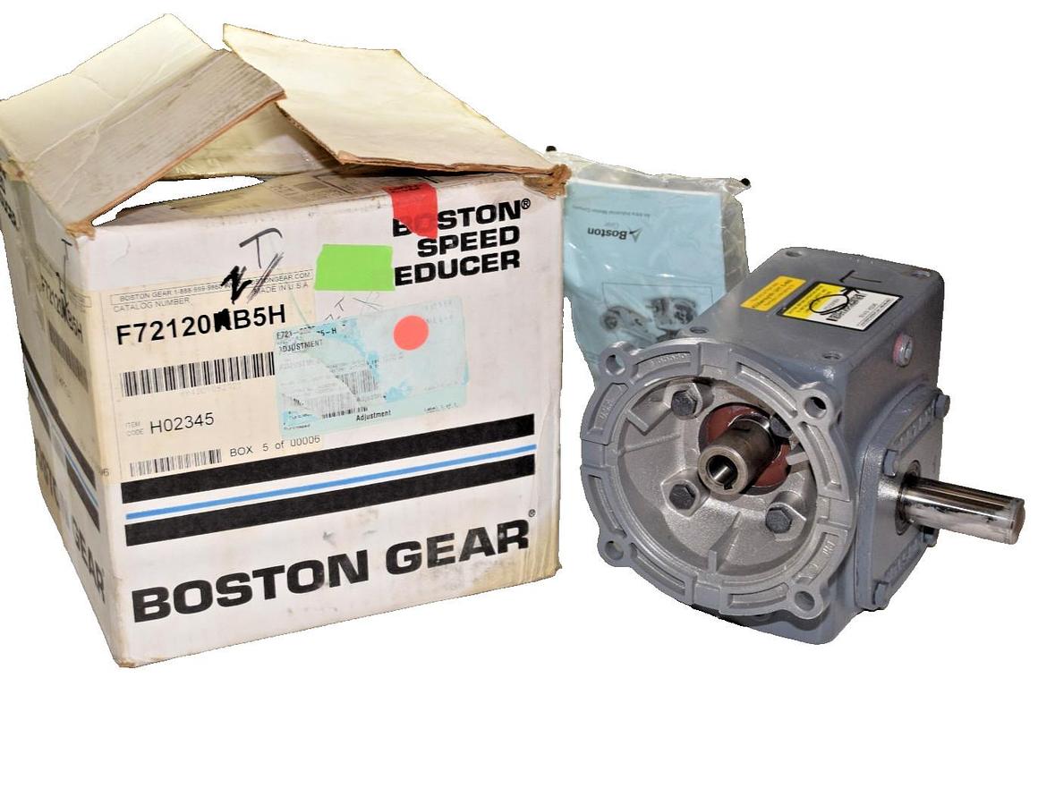 BOSTON GEAR F72120TB5H F72120KB5H GEAR REDUCER NEW