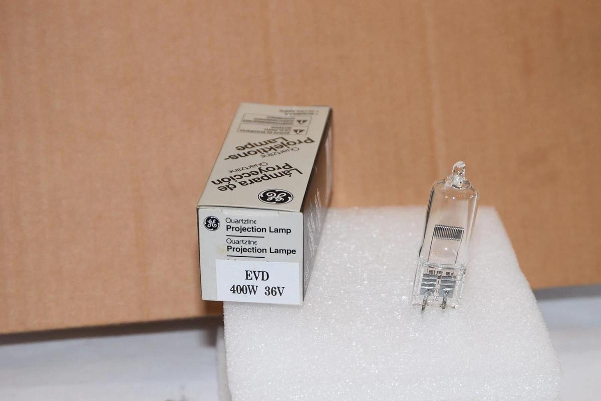 (NEW - Lot of 44) GE General Electric EVD 400W 36V Projection Lamp