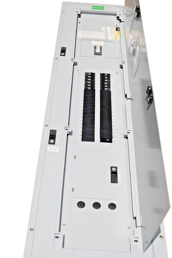 Used General Electric GE A-Series II Panelboard Panel AQF3424JBX 400A 208y/120 3ph 4w