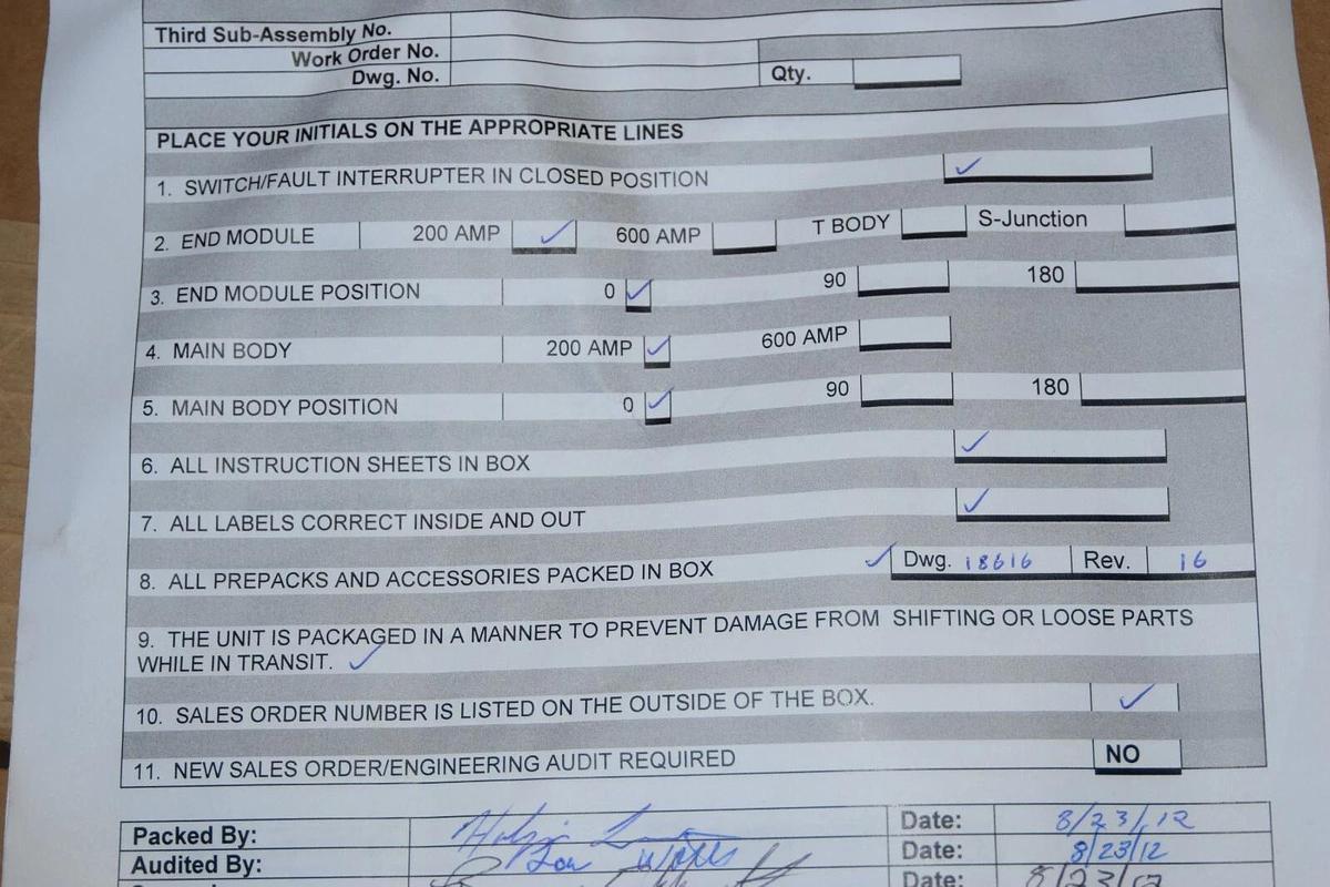 Elastimold Molded Vacuum Interrupter MVI1-21-15-22-PS MVI1211522PS (NEW)